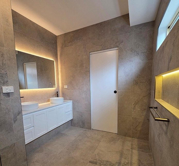Beaconsfield bathroom after renovation by Reno Trades