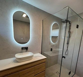 Ringwood bathroom after renovation by Reno Trades