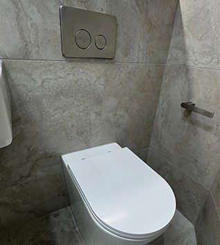 South Melbourne bathroom after renovation by Reno Trades