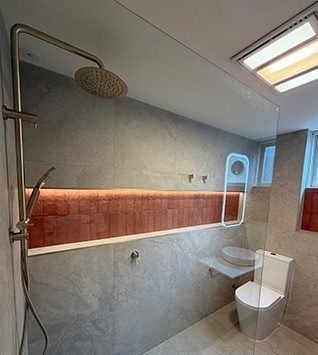 St Kilda bathroom after renovation by Reno Trades
