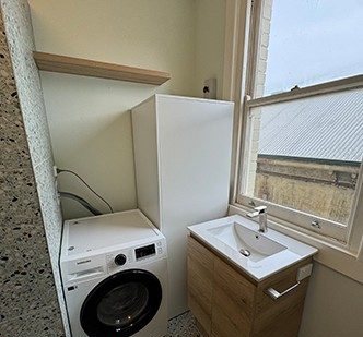 St Kilda bathroom after renovation by Reno Trades
