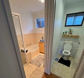 The Basin bathroom before renovation